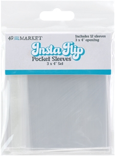 49 And Market - InstaFlip Pocket Sleeves / 3x4" 