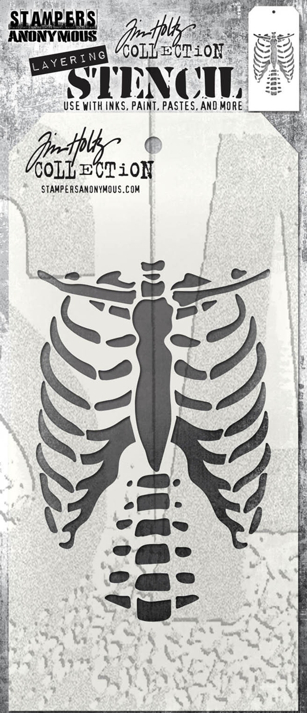 Tim Holtz Layered Stencil - Bones