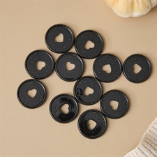 Happy Planner - Discs (ringe) 1.25" Classic METAL / Black Pearl