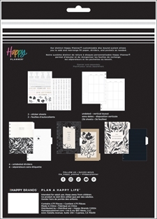 Happy Planner Calendar Extension Pack - Sketchy Florals (Std./Classic)