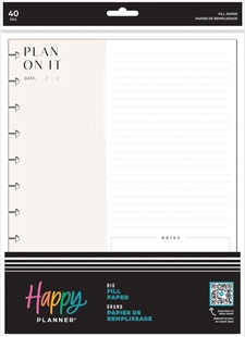 Happy Planner - Fill Paper / Neutral (big)