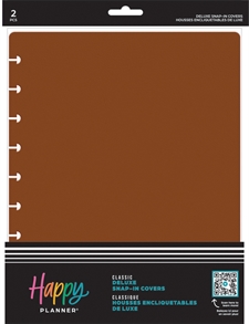 Happy Planner - Deluxe Snap-in Cover / Camel (Classic/STD)