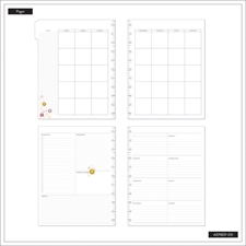 Happy Planner Calendar Extension Pack - Seasons Of Joy (BIG)