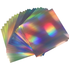 Lisa Horton Crafts - Rainbow Satin Holographic Cardstock 12x12" 