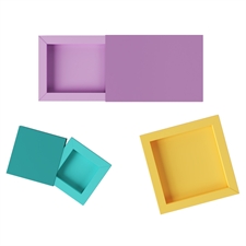 W R Makers Shadow Box Punch Board