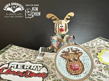 Karen Burniston Die - Penguin and Reindeer Snowman Add-Ons