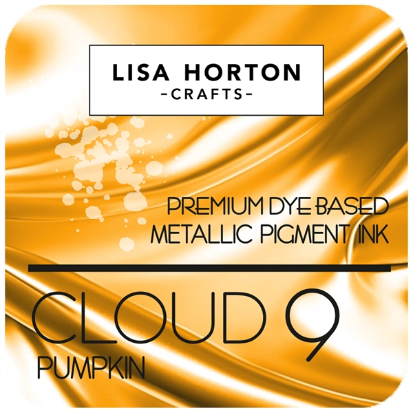 Lisa Horton Crafts Cloud 9 Metallic Pad - Pumpkin