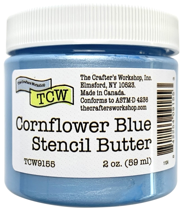 The Crafters Workshop Stencil Butter - Cornflower
