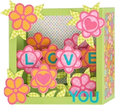 Spellbinders Die - Flower Box Card