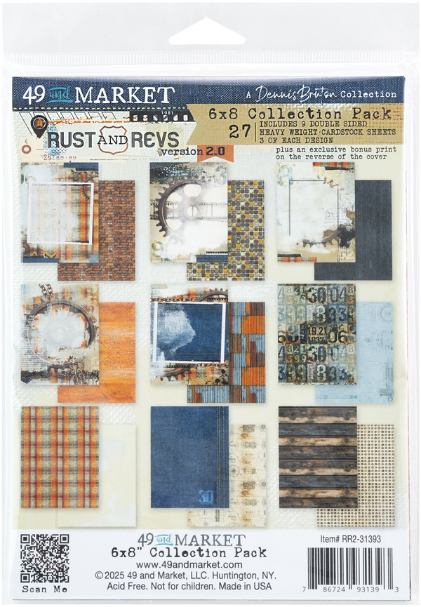 49 and Market Collection Pack 6x8" - Rust & Revs 2.0