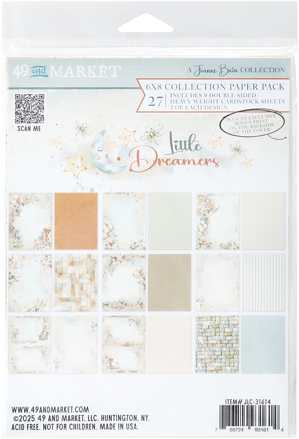 49 and Market Collection Pack 6x8" - Little Dreamers