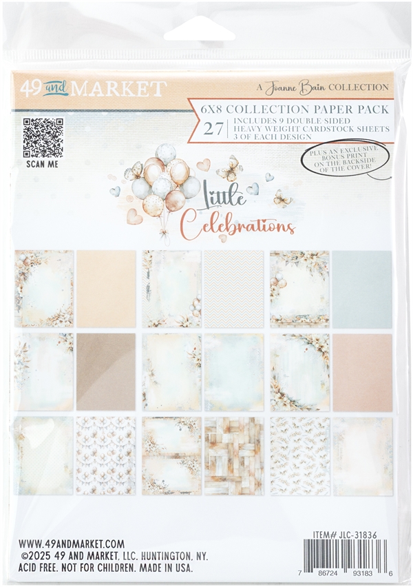 49 and Market Collection Pack 6x8" - LIttle Celebrations
