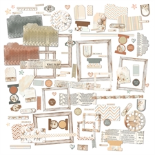 49 and Market Die Cut Elements - Little Dreamers & Little Celebrations