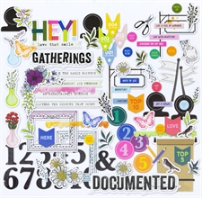 49 and Market Chipboard Bits - Flower Emporium by Vicky Boutin