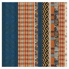 49 and Market Fabric Tape Sheet 6x12" - Rust & Revs 2.0