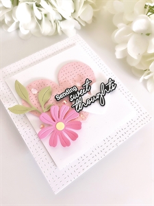 PinkFresh Studios DIE - Radiating Hearts and Stars