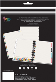 Happy Planner Fill Paper - Happy Outlines (classic / std)