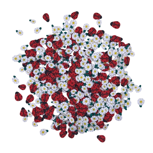 Buttons Galore Sprinklets - Blooms & Beetles