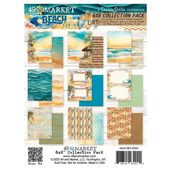 49 and Market Collection Pack 6x8" - Beach Vibe