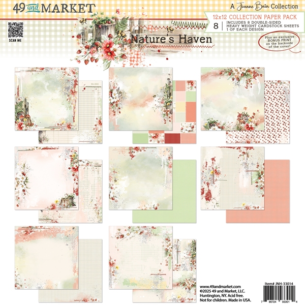 49 and Market Collection Pack 12x12" - Nature\'s Haven 