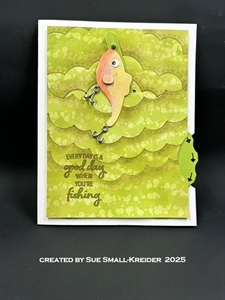 Karen Burniston Die - Fishing Lure Charms