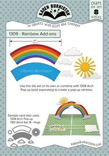 Karen Burniston Die - Rainbow Add-Ons