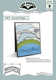 Karen Burniston Die - Curved Edges