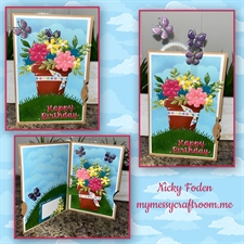 Karen Burniston Die - Curved Edges