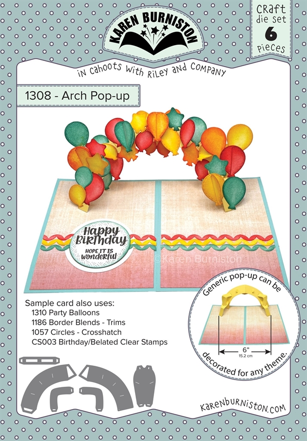 Karen Burniston Die - Arch Pop-up