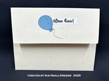 Karen Burniston Clear Stamp - Whirly Wheels Texts