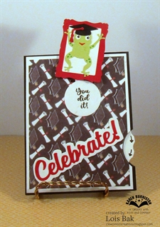 Karen Burniston Clear Stamp - Whirly Wheels Texts