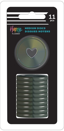Happy Planner - Discs (ringe) MEDIUM (1.25") - Iron Iridescence
