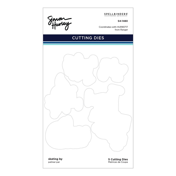 Simon Hurley Die (by Spellbinders) - Skating