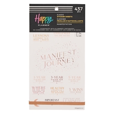 Happy Planner Sticker Value Pack - Manifestation