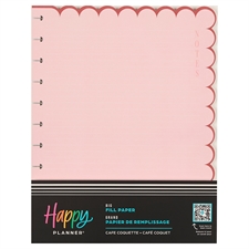 Happy Planner - Fill Paper / Café Coquette (big/stor)