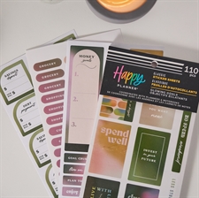 Happy Planner Sticker Value Pack - Glowing Goals