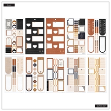 Happy Planner Sticker Value Pack - Neutral Noir