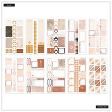 Happy Planner Sticker Value Pack - Neutral Noir
