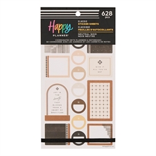 Happy Planner Sticker Value Pack - Neutral Noir