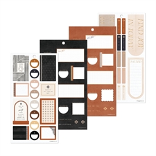 Happy Planner Sticker Value Pack - Neutral Noir