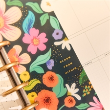 Happy Planner Dashboard - Golden Garden