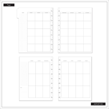 Happy Planner Calendar Extension Pack - Modern Nature (std)