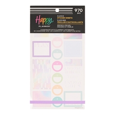 Happy Planner Sticker Value Pack - Prism & Pearl