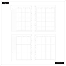 Happy Planner Calendar Extension Pack - Golden Garden (big/stor)