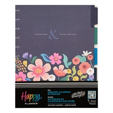 Happy Planner Calendar Extension Pack - Golden Garden (big/stor)