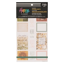 Happy Planner Sticker Value Pack - Modern Nature
