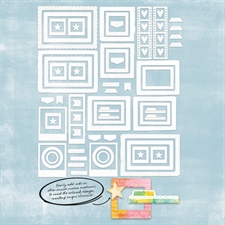 49 and Market Irresistible Die-Cuts - Frames