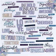 49 and Market Chipboard Sentiments - Plume & Petal