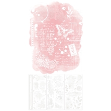 49 and Market Irresistible Rub-Ons - Layers 6x12" (3 ark)