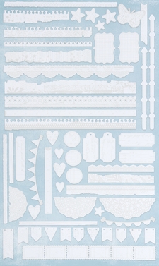 49 and Market Irresistible Die-Cuts - Borders